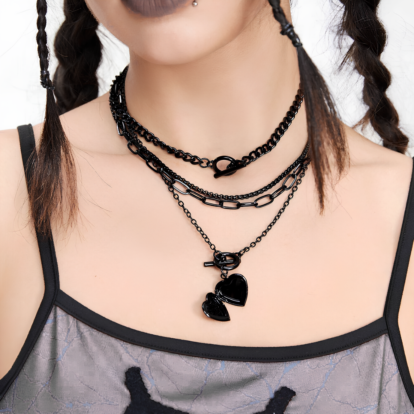 Collier Médaillon Chaîne