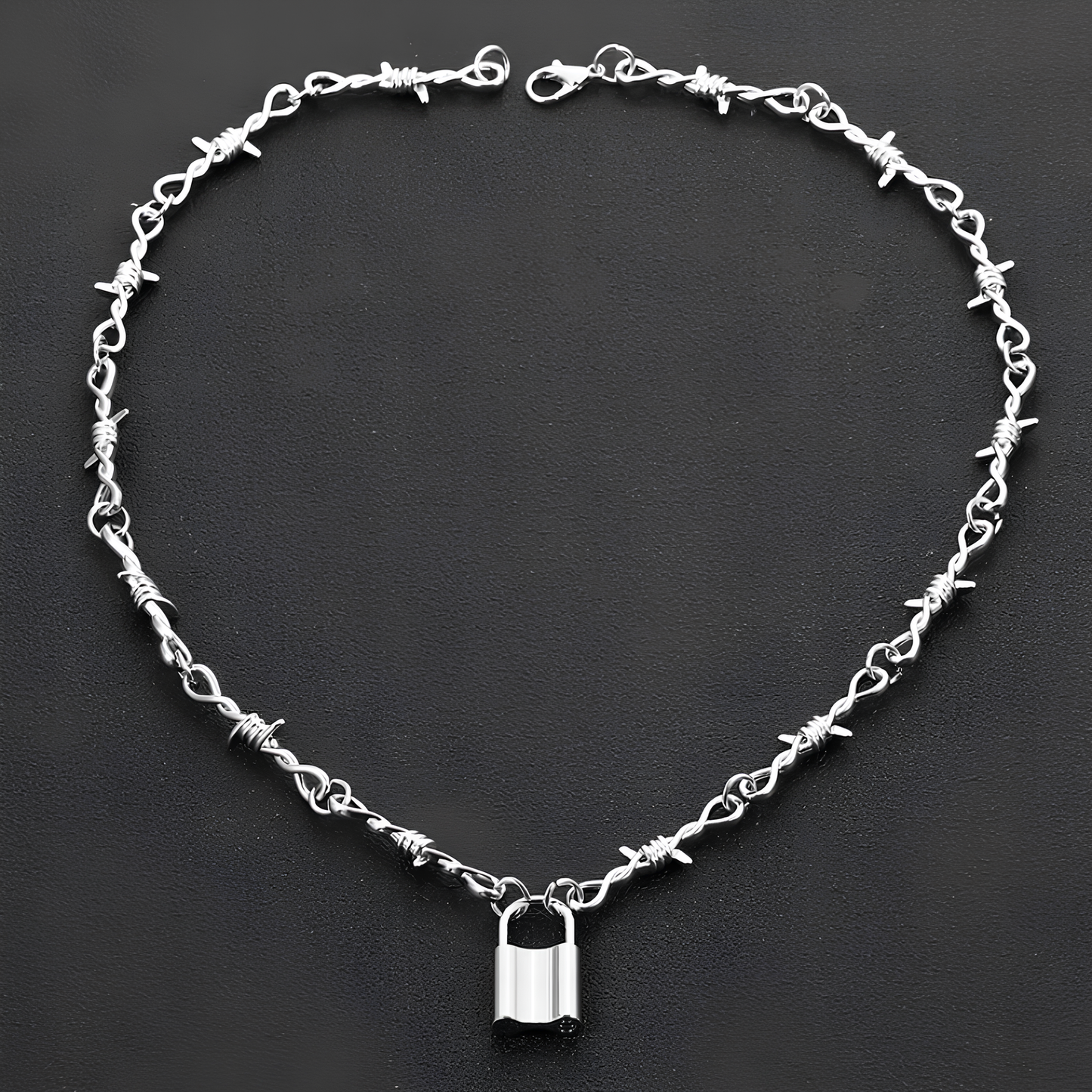 Collier Cadenas Barbelé