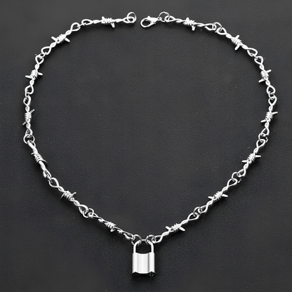Collier Cadenas Barbelé