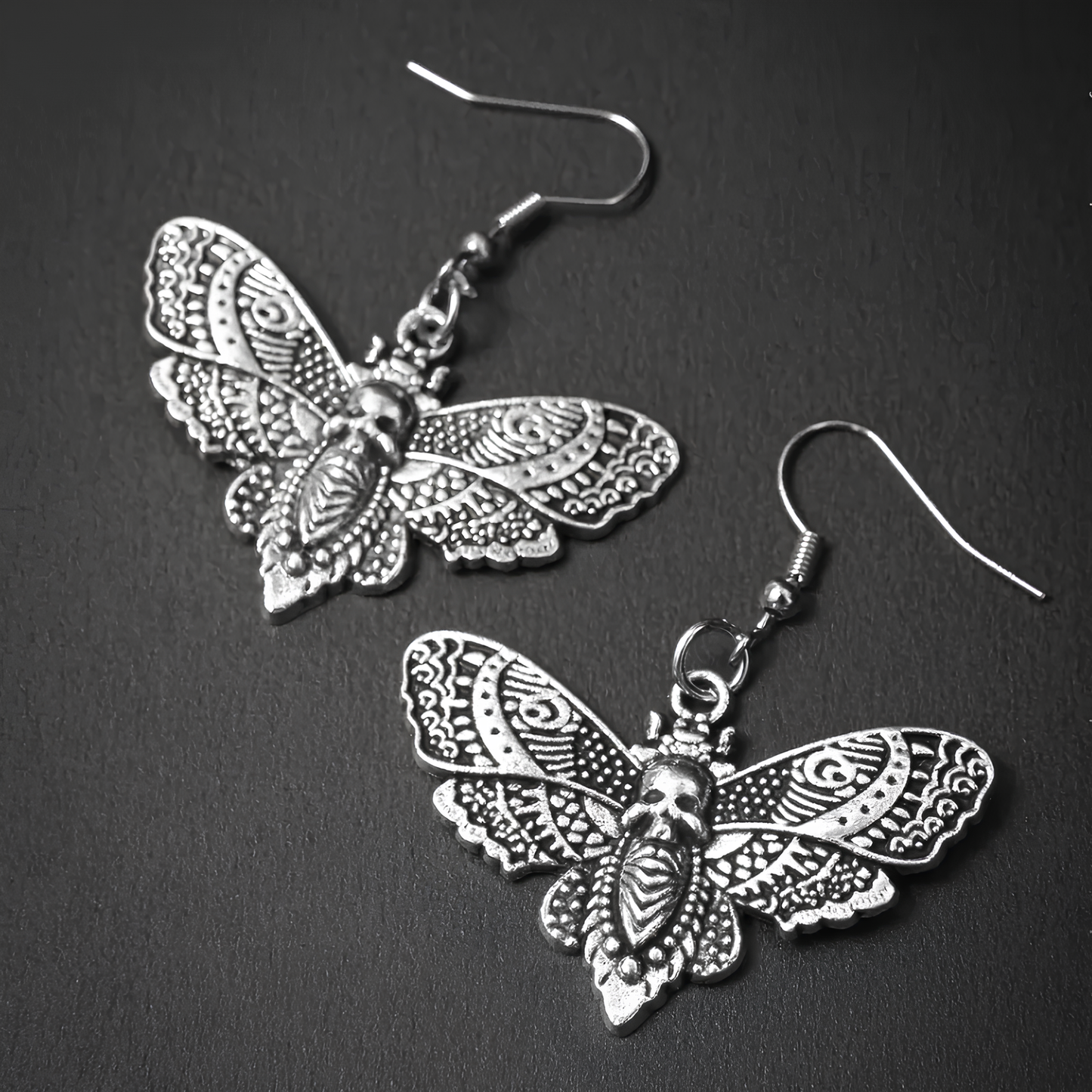 Boucles d'Oreilles Papillon de Nuit