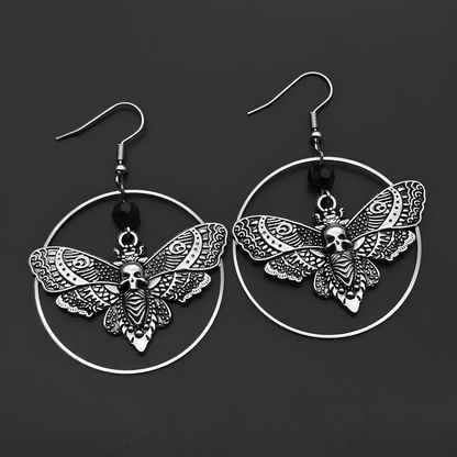 Boucles d'Oreilles Papillon Auréole