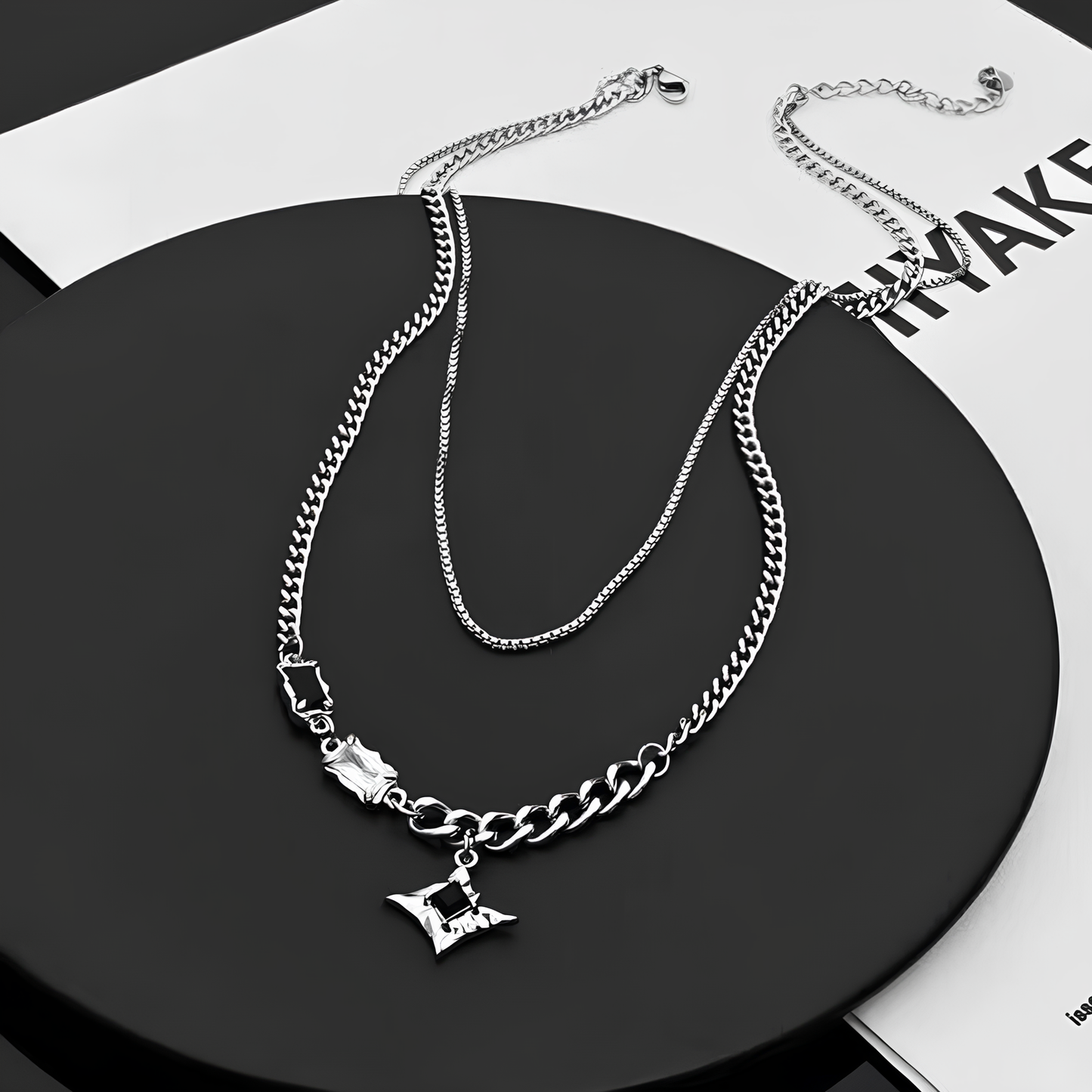 Collier Superposé Sable