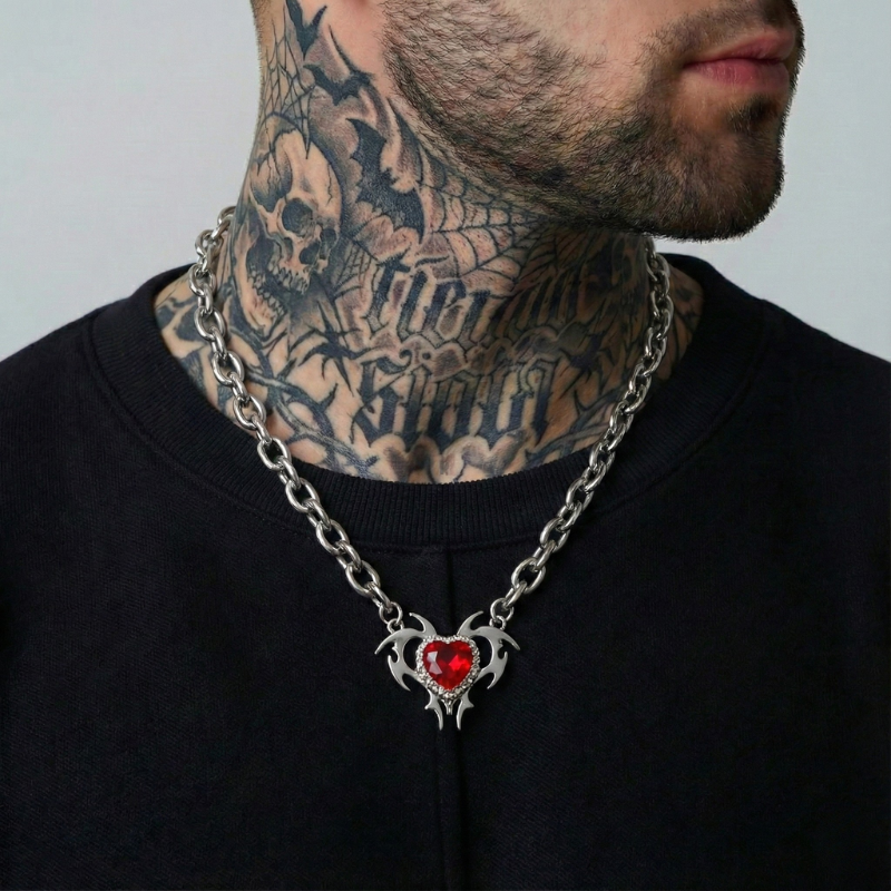 Collier Cœur Damné