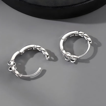 Boucles d'Oreilles Chaîne