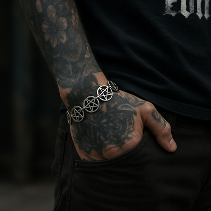 Bracelet Pentagramme