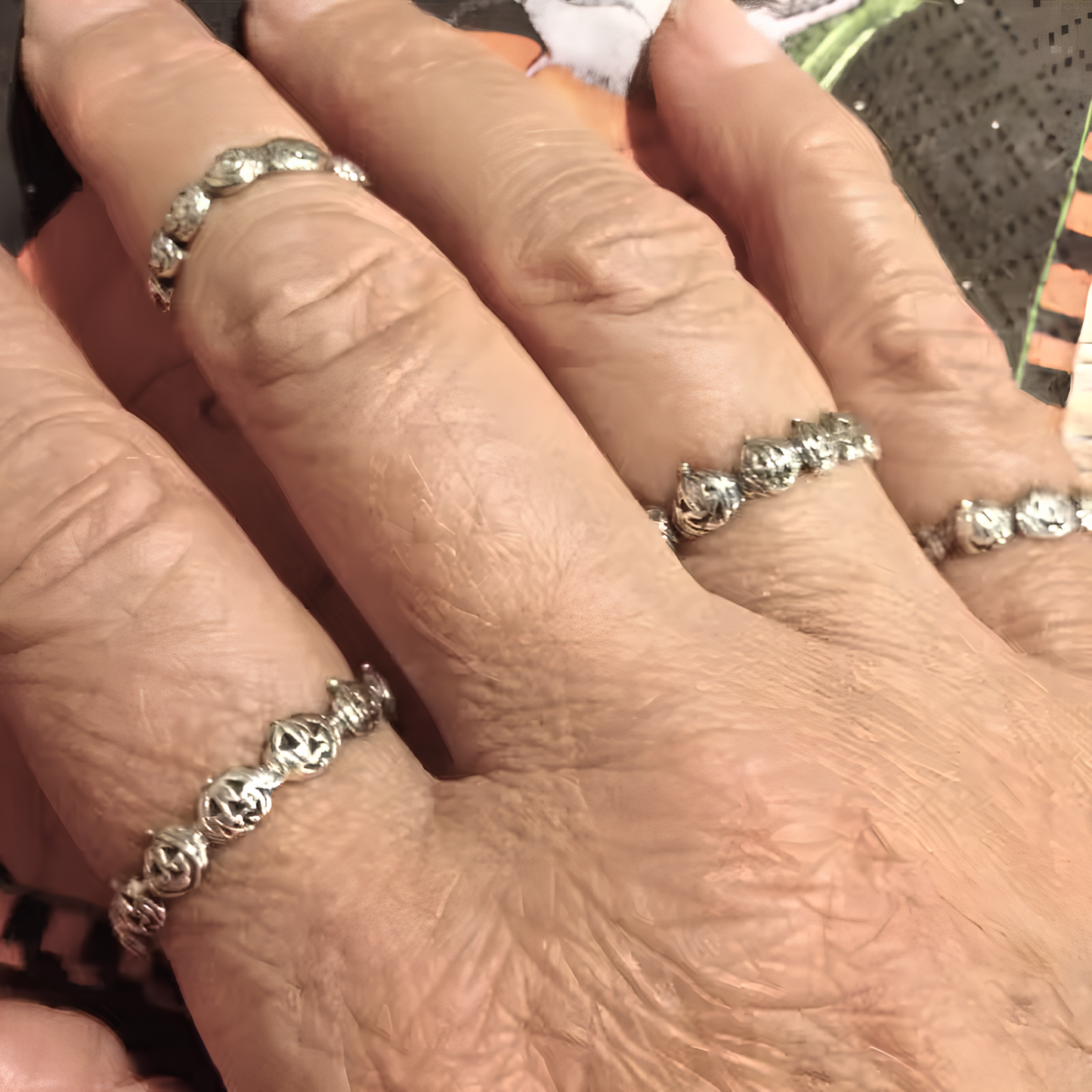 Bague Citrouille d'Halloween