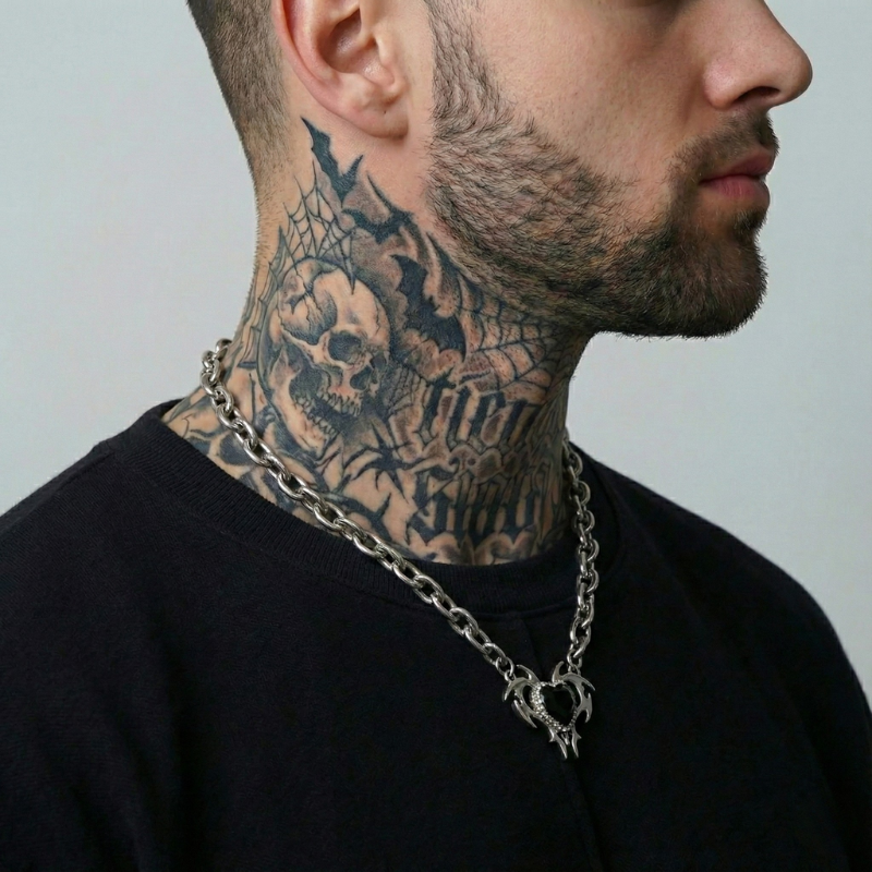 Collier Cœur Damné