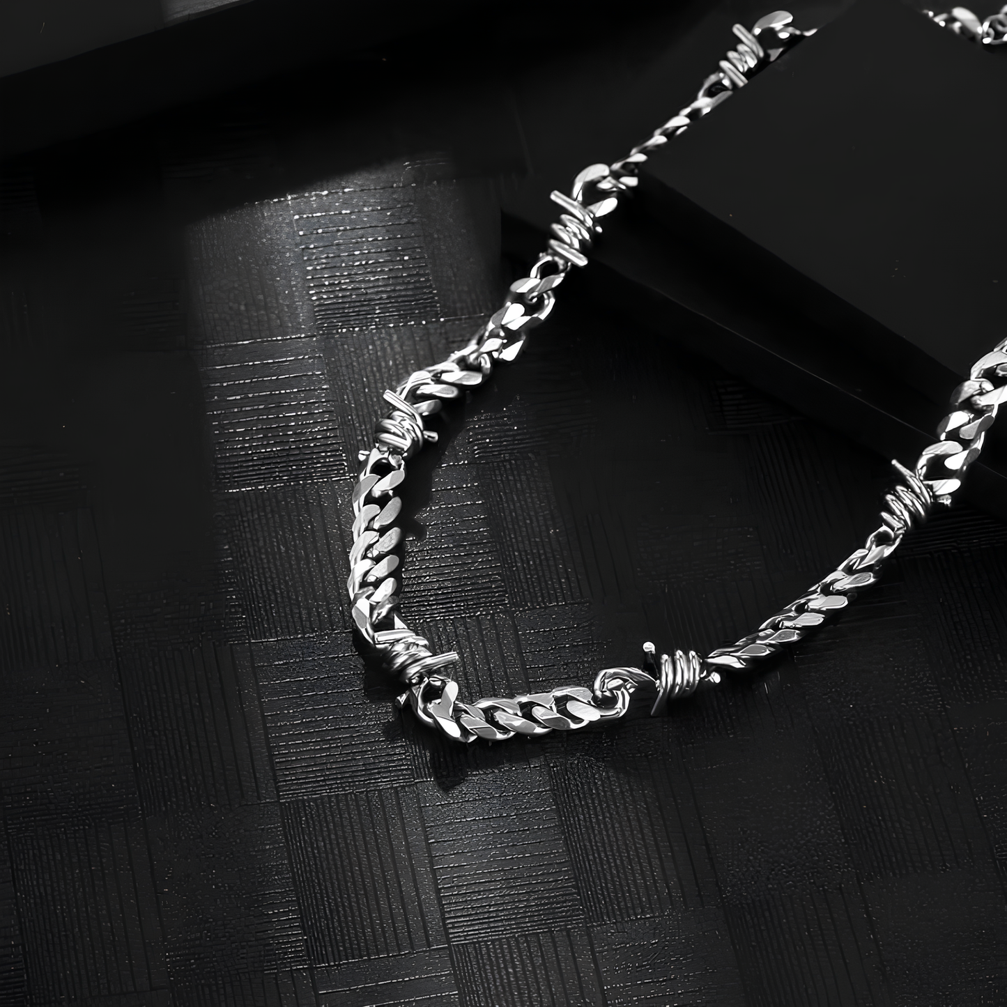 Chaîne Cubaine Fil Barbelé 9MM