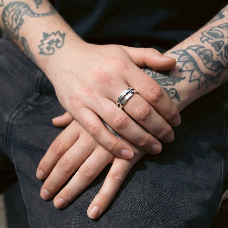 Bague Rasoir