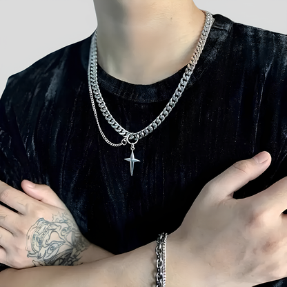 Collier Croisé Cubain