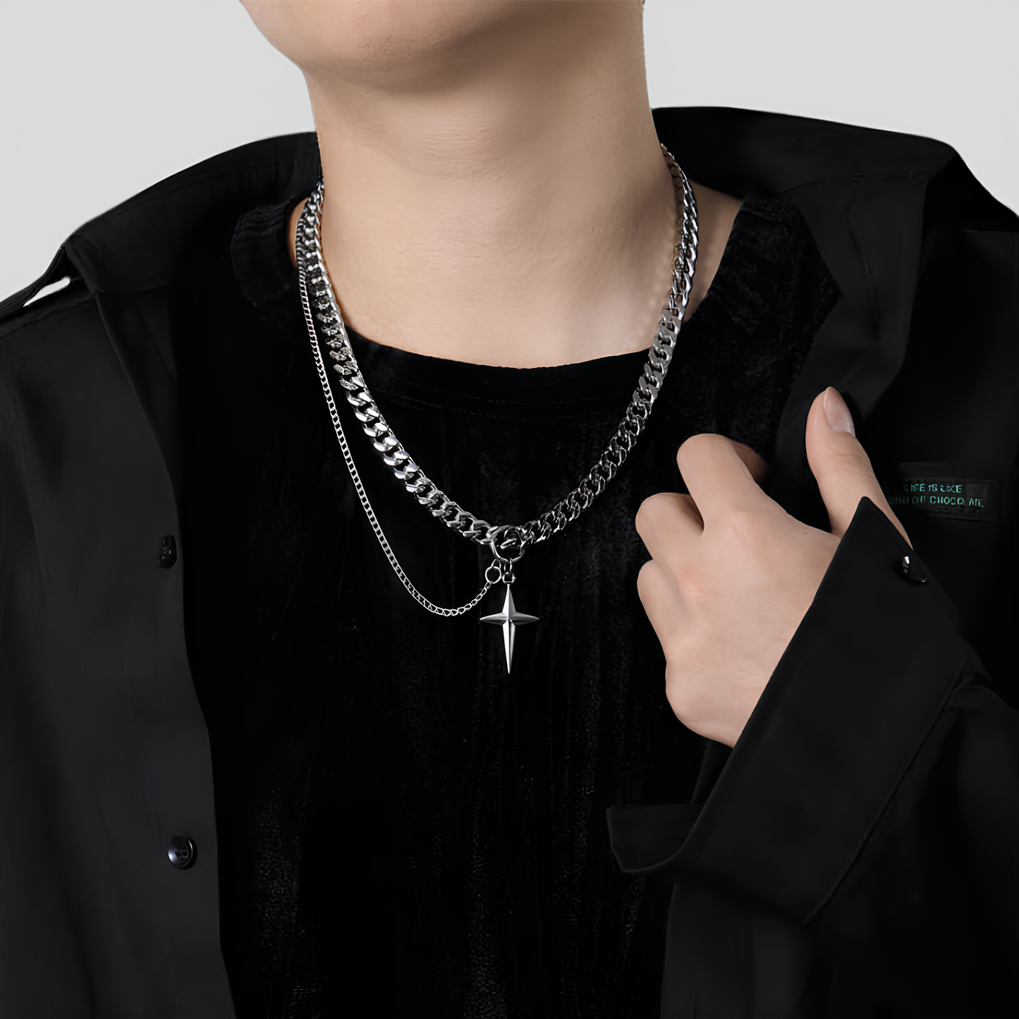 Collier Croisé Cubain