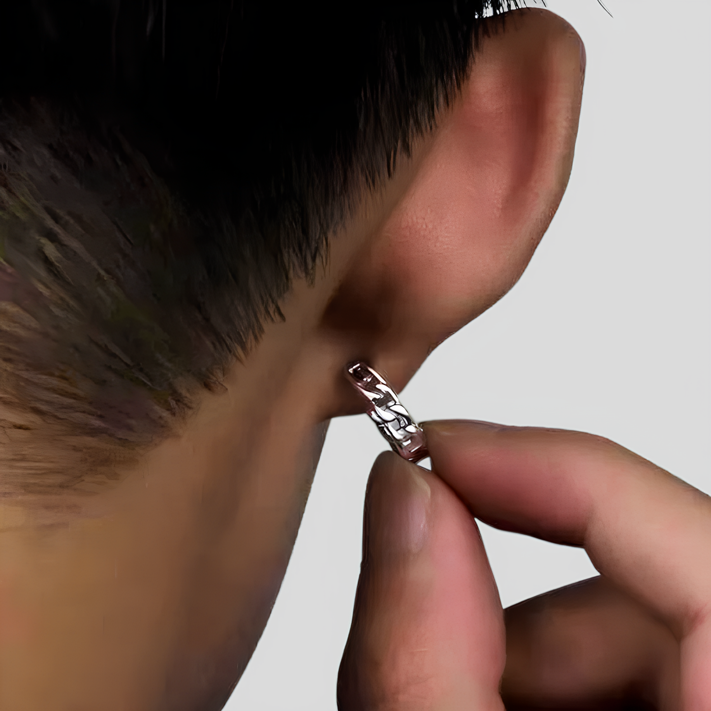 Boucles d'Oreilles Chaîne