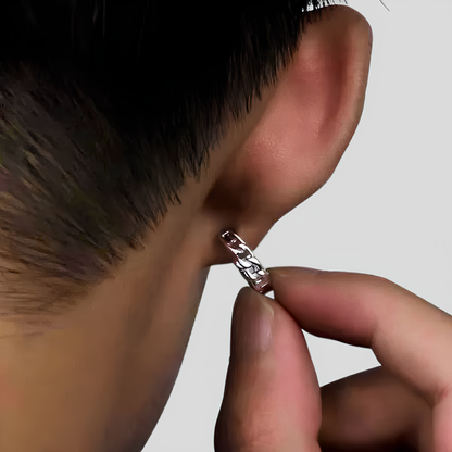 Boucles d'Oreilles Chaîne