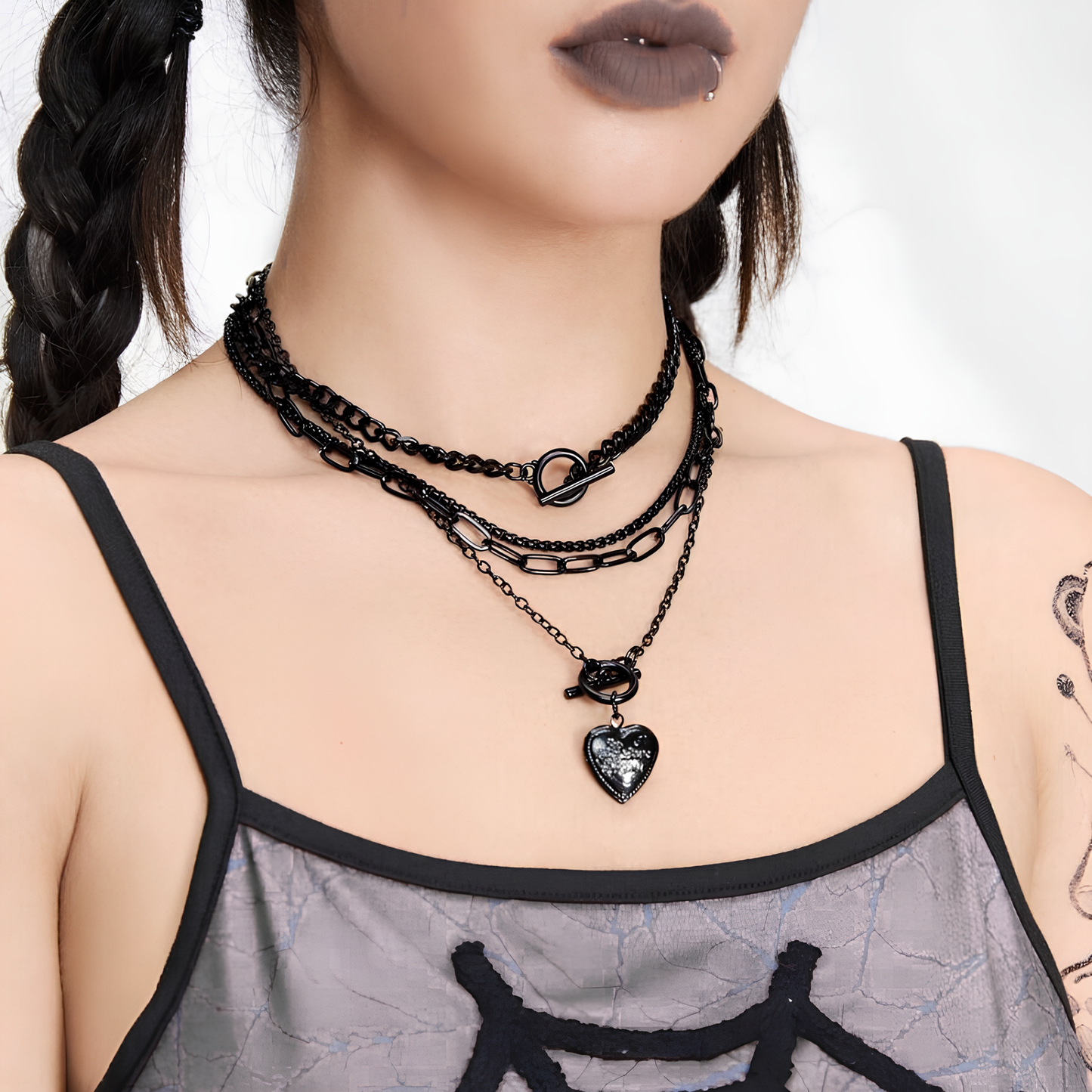 Collier Médaillon Chaîne