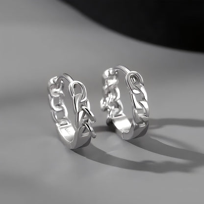 Boucles d'Oreilles Chaîne