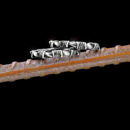 Créoles Fil Barbelé