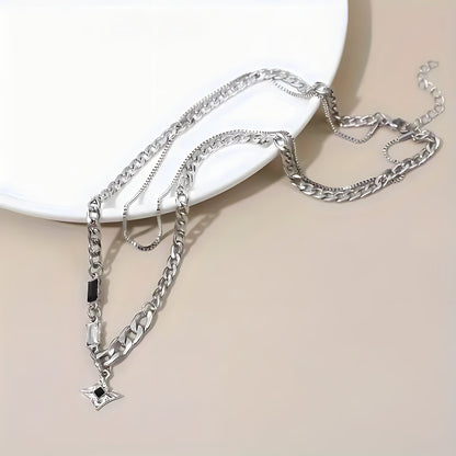 Collier Superposé Sable