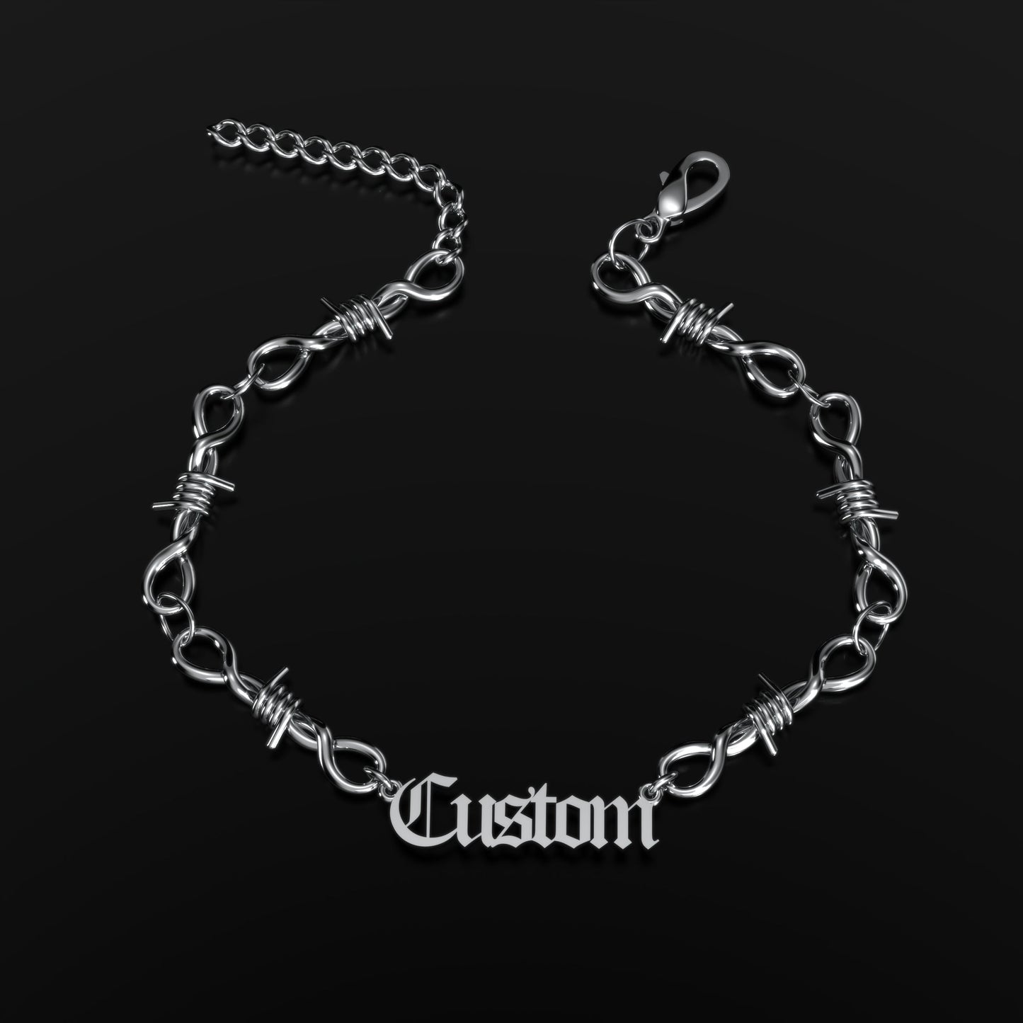Bracelet Personnalisé Fil Barbelé