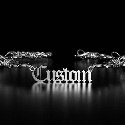 Bracelet Personnalisé Fil Barbelé