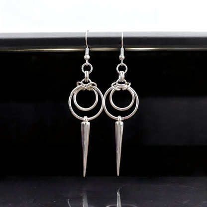 Boucles d'Oreilles Cotte de Mailles