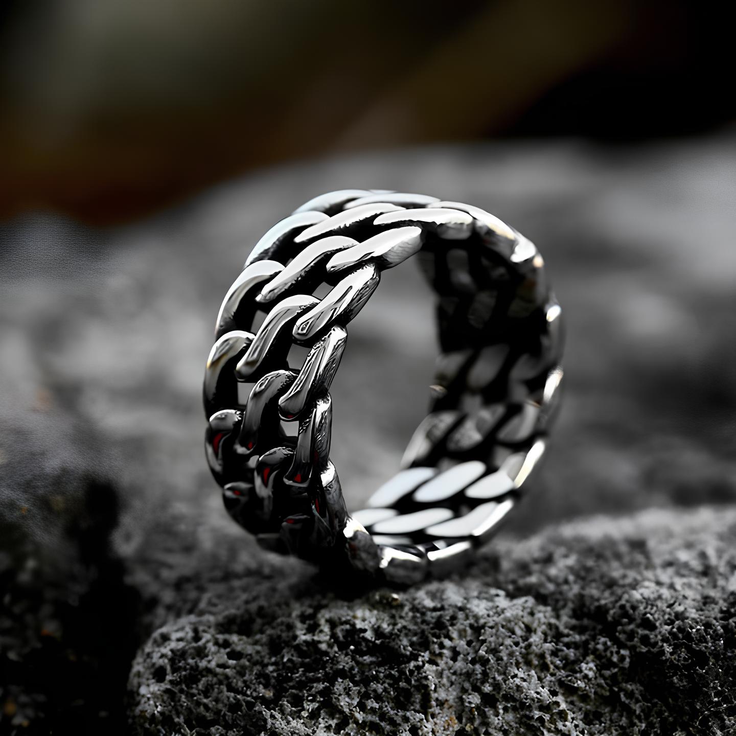 Bague Maillons Cubains