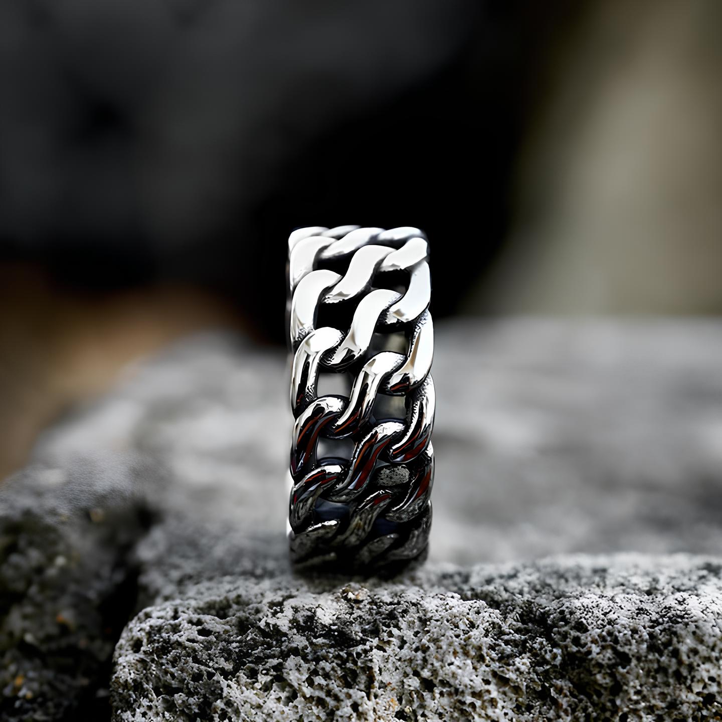 Bague Maillons Cubains