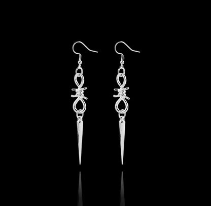 Boucles d'Oreilles Pointes Barbelées