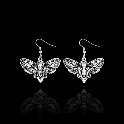 Boucles d'Oreilles Papillon de Nuit