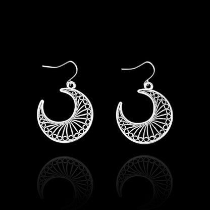 Boucles d'Oreilles Lune Occulte