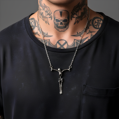 Collier Squelette Suspendu