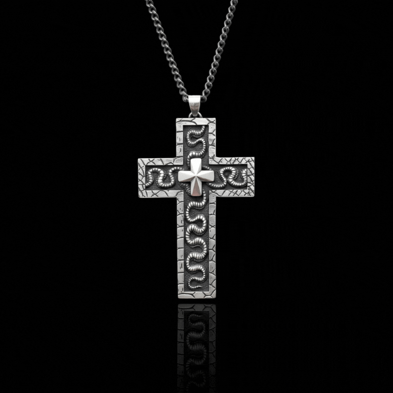 Collier Médaillon Crypte