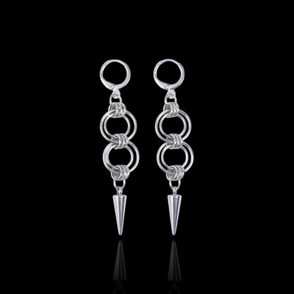 Créoles Pendantes à Pointes