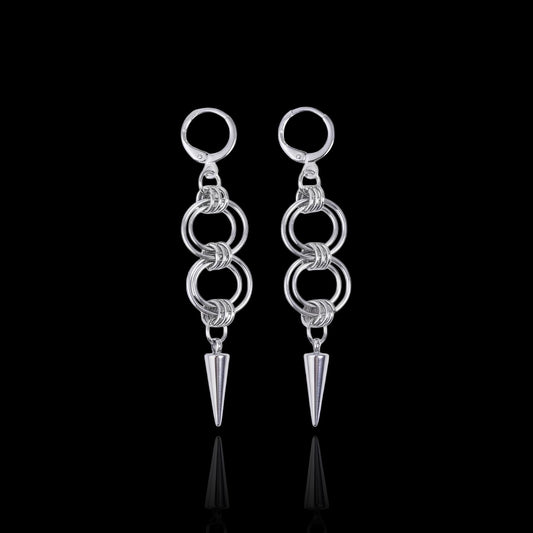 Créoles Pendantes à Pointes