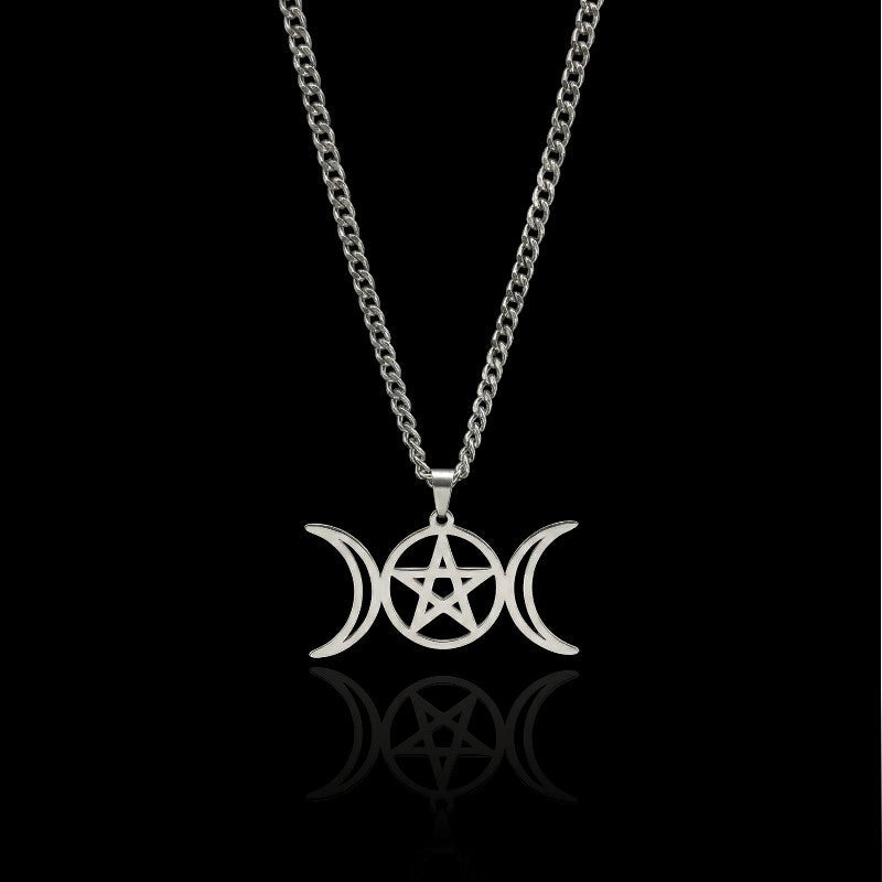 Collier Triple Lune