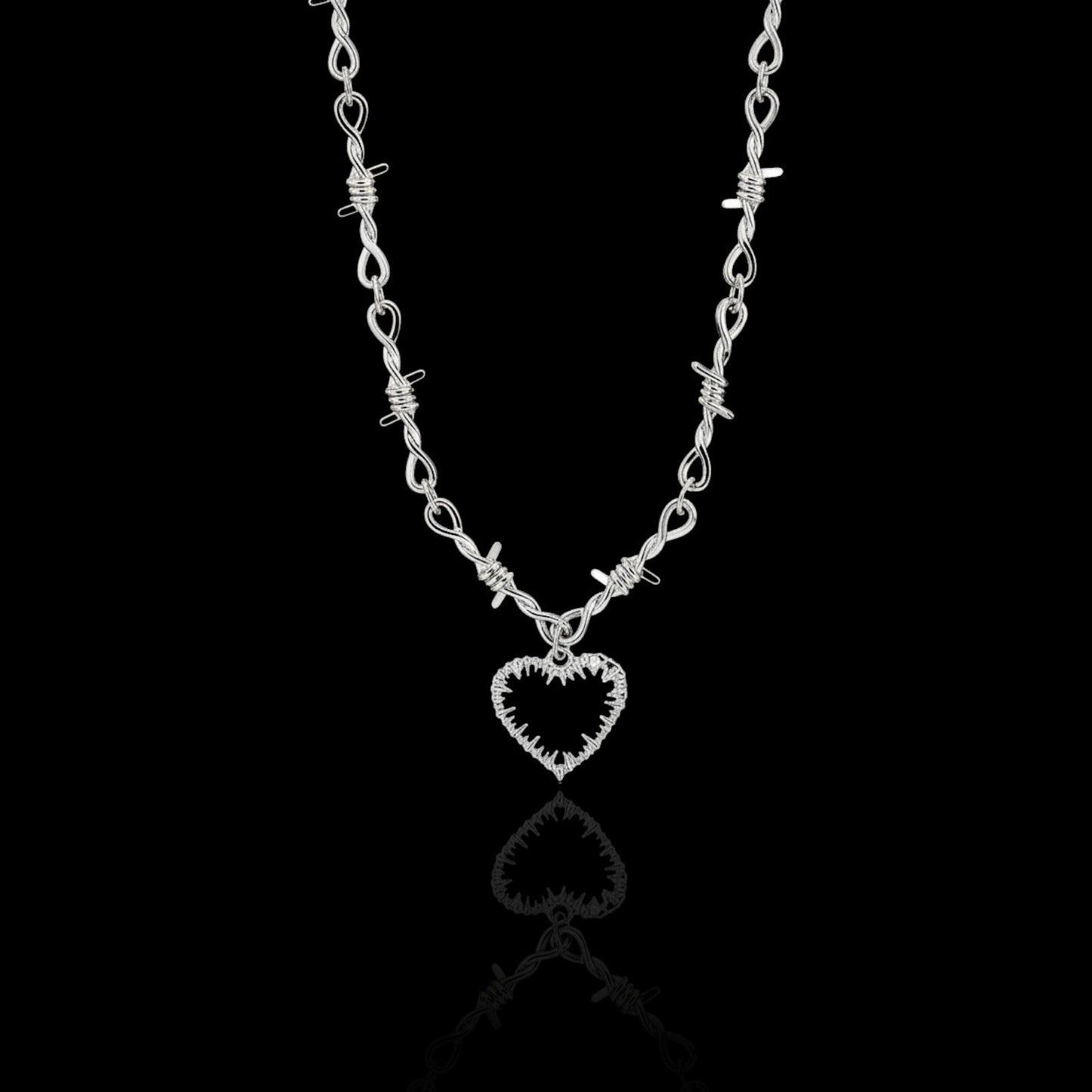 Collier Amour Barbelé