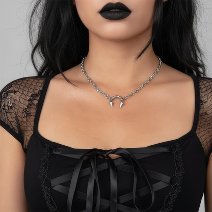 Collier Double Pointe