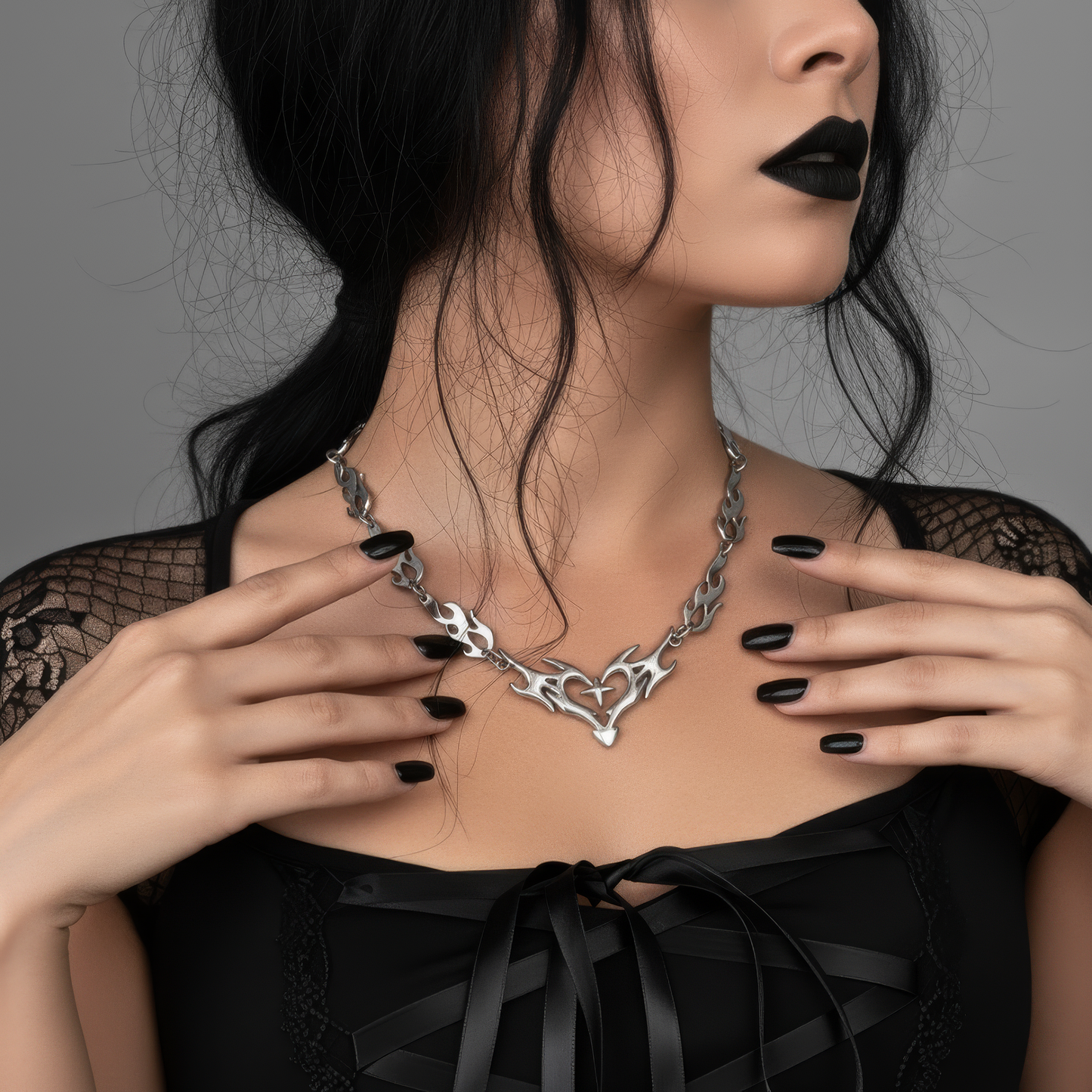 Ras-de-Cou Cœur Rasoir