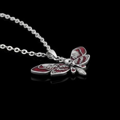 Collier Papillon de Sang